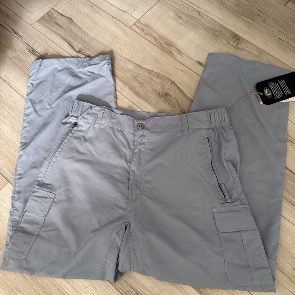 NWT Stillwater Supply Co Pants Shorts Womens Size 10 Gray Convertible Outdoor